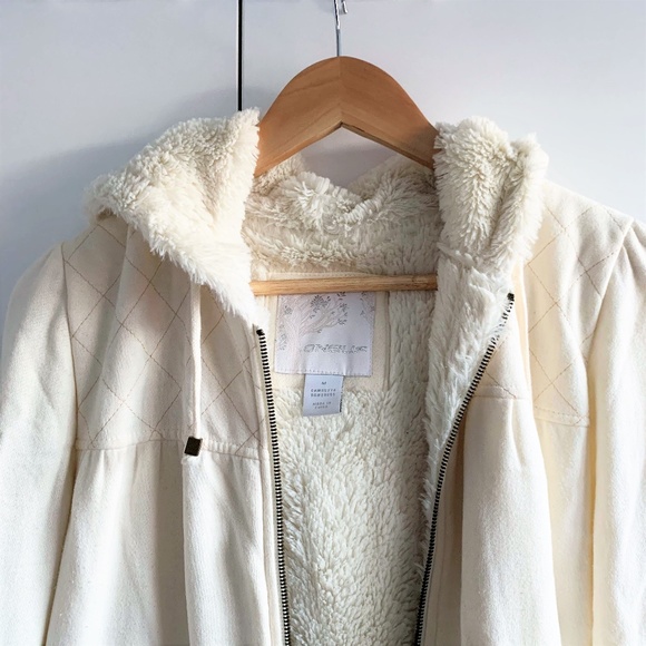 O'Neill Jackets & Coats Oneil White Sherpa Fleece Jacket Poshmark
